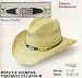 Stetson "La Cienega" Vented Raffia Straw Cowboy Hat