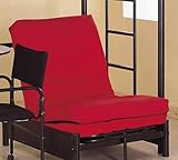Futon Chair Pad in Black - Coaster