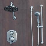 Atantis 10 Brushed Nickel Moen Valve