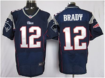 Brians Seller New England Patriots #12 Tom Brady Men's Nfl Replica Jersey-dark Blue