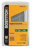 BOSTITCH FN1532-1M 2-Inch 15-Gauge FN Style Angled Finish Nails, 1000 per Box BOSTITCH [並行輸入品]