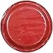 Hanna K. Signature Collection Round Party Plates-10 | Red | Pack of 50 Plastic Plate, 10 inch (84010)