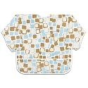 Bumkins Waterproof Art Smock - Blue/Chocolate Cubes