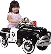 American-Retro Police Car Pedal Sedan