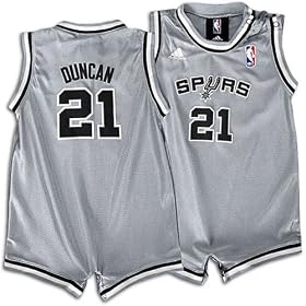 spurs basketball clothes #21 Tim Duncan Infant Jersey