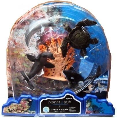 Planet Earth Ocean Animals Figurine Play Set