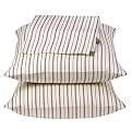 Maxine Stripe Print 300Tc Sheet Set - Black