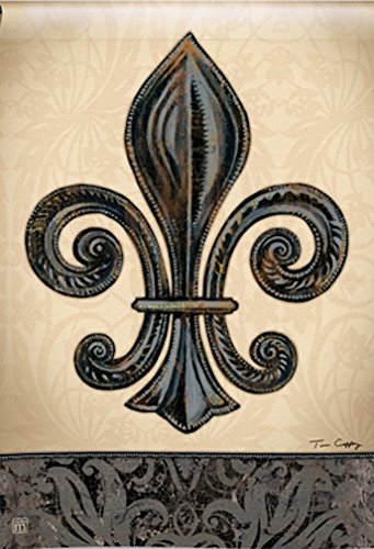Breeze Art Fleur de Lis Garden Flag #31287