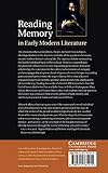Reading memory in early modern literature