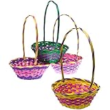 11" Bamboo Easter Basket