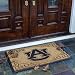 AUBURN TIGERS Team Logo Full Sized Coir Fiber DOOR MAT (24