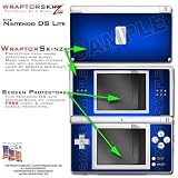 Colorburst Blue WraptorSkinz Skin kit fits Nintendo DS Lite (DS LITE NOT INCLUDED)