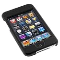 Premium Quality Snap On Rubberized Hard Protective Cover Case for Apple iTouch Ipod Touch II 2G (Black) + FREE SF Planet Neckstrap !