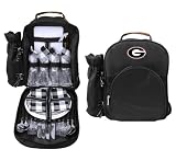 Georgia Bulldogs Picnic Backpack - NCAA College Athletics - Fan Shop Sports Team Merchandise