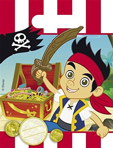 Jake & the Neverland Pirates Party Bags (pack of 6)