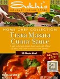 Sukhi's Gluten-Free Tikka Masala Sauce, 3-Ounce Packets  (Pack of 6)