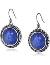 Lucky Brand "Frozen Lake" Lapis Drop Earrings