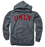 UNLV Runnin Rebels Dark Heather Arch Hooded Sweatshirt