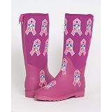 Cuce Shoes NFL Breast Cancer Awareness Women's Rainboots-NFL SHOP EXCLUSIVE! 6