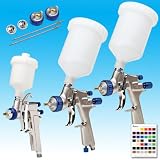 Eastwood Concours 3 Gun HVLP Spray Paint Gun Kit 2 Large... Eastwood Concours 3 Gun HVLP Spray Paint Gun Kit 2 Large...