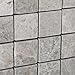 Silverado Gray 2X2 Marble Tumbled Mosaic Tile