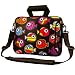 NEU DESIGN 17 Zoll Notebookstasche Laptop-Schultertasche für Lenovo Fusion ThinkPad IdeaPad Y710 Y730 Series, Packard Bell EASYNOTE LS11 LM81 Series, mit Tragegurt und Fach, wasserabweisend