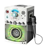 Singing Machine SML-385W CDG Karaoke Machine w/ Sound & Light System