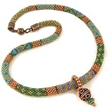 Beads East Artemis Bead Crochet Necklace Kit by Ann Benson