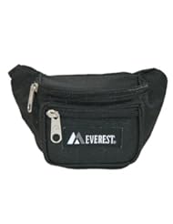 Everest Signature Waist Pack - Junior, Black, One Size