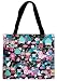Fluff Kimono Cuties Character Print Tote Bag Purse
