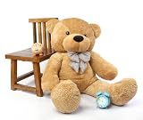 Shaggy Cuddles - 46" - Irresistibly Soft & Huggable, Amber Plush Teddy Bear By Giant Teddy