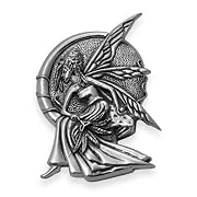 Masquerade Fairy Pendant in Sterling Silver by Jessica Galbreth