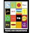 Peace & Coexistence (Languages) Framed Art Poster Print - 24" X 36"