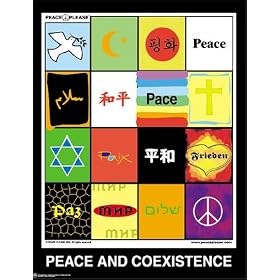 Peace & Coexistence (Languages) Art Poster Print - 24" X 36"
