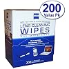Zeiss Pre-Moistened Lens Cloths Wipes 200c