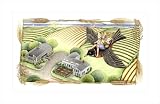Garden Faeries Collection: Robin by Claire Murray poster print,26 in. x 16.8 in.