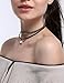6 PCS Womens Black Velvet Choker Necklace for Women Girls Lace Chokers Gothic Tattoo Necklace Pendant