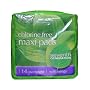 Seventh Generation Chlorine Free Maxi Overnight Pads, 14-count Packages (Pack of 12) (168 pads)