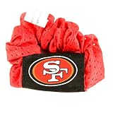 San Francisco 49ers Red Hair Scrunchie - Hair Twist - Ponytail Holder