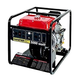 Master Generator Generator 5000W Diesel 9HP #MGY5000C by Master Generator