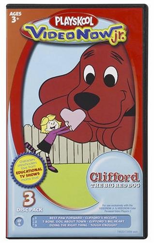 Childrens Toyshop  Toys : Videonow Jr. Personal Video Disc 3-Pack: Clifford #4