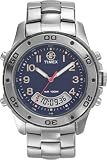 Timex T45221 Gents Expedition Combo Watch with Stainless Steel Strap