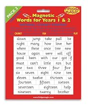 National Literacy Magnetic Words for Years 1&2 PACK 2 Key Stage 1