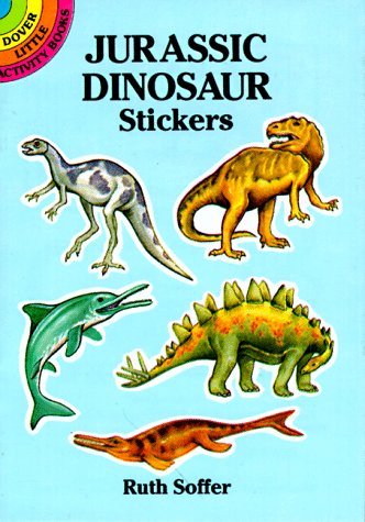Childrens Toyshop  Books : Jurassic Dinosaur Stickers (Dover Little Activity Books (Paperback))