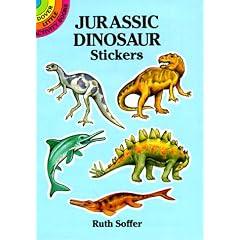 Jurassic Dinosaur Stickers (Dover Little Activity Books)