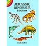 Jurassic Dinosaur Stickers (Dover Little Activity Books)