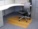 Natural Bamboo Roll Up Chair Mat 44 x 52 (1/4 thick) 513JDI8u4EL. SL160 Natural Bamboo Roll Up Chair Mat 44 x 52 (1/4 thick)
