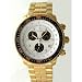 Eric Edelhausen "Apex" Men's Gold Plated Dress Chronograph with Day and Date image 1