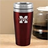 Mississippi State Bulldogs Maroon 16 oz. Team Logo Thermo Travel Tumbler