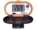 Robic M-307 Step and Stride Counter Pedometer